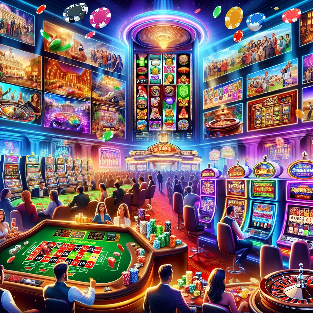 Популярные игры в онлайн казино